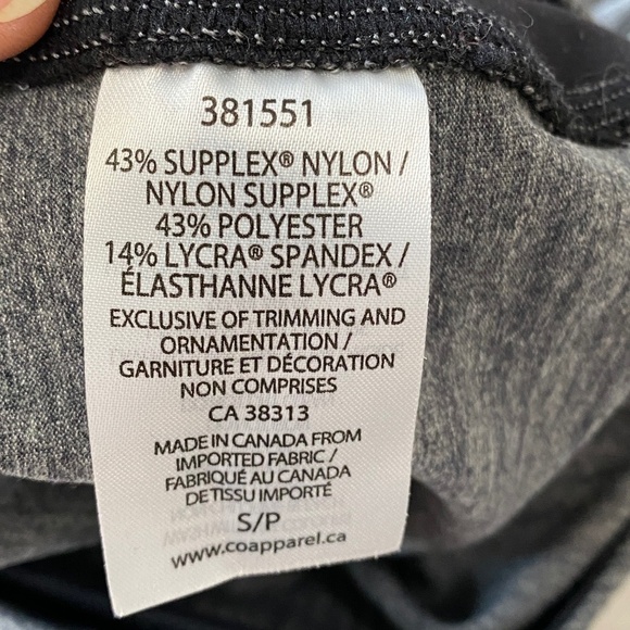 Tuff Athletics Women's Gray Streaked Athletic Yoga Pant‎ Leggings Size Small - Picture 7 of 14